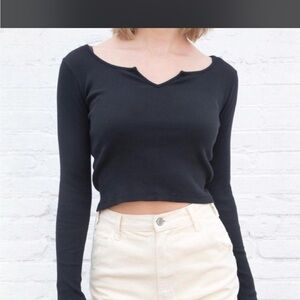 Brandy Melville black long sleeve